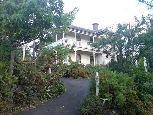 One of the many historic houses in Grafton.