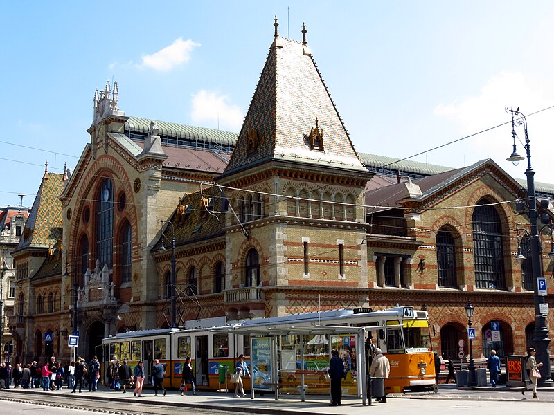 File:Grand Market Hall and tram, 2013 Budapest (404) (13227341035).jpg