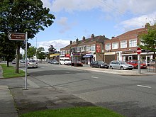 Shops on Greasby Road