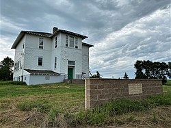 Yeşil Konsolide Okul2 NRHP 11000768 Barnes County, ND.jpg