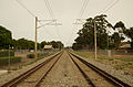 trainline looking west from meadow street level crossing