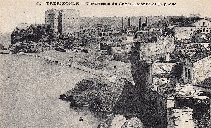 File:Guzel-Hisar fortress and lighthouse at Trebizond.jpg