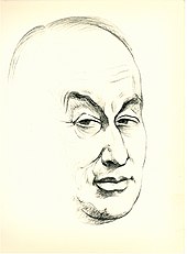 „Stadtdirektor a. D. Dr. Heinrich Tramm“;
Porträt-Zeichnung von August Heitmüller, um 1929
