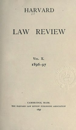 Harvard Law Review