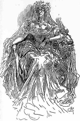 <span class="mw-page-title-main">Miss Havisham</span> Fictional character in Charles Dickens Great Expectations