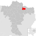 Bezirk Mistelbach: Geografie, Angehörige Gemeinden, Bevölkerungsentwicklung