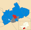 Hertsmere UK local election 2012 map.svg