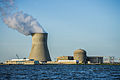 Hope Creek Nuclear Generating Station from Delaware River, May 2012