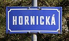 Čeština: Hornická ulice v Novém Městě na Moravě English: Hornická street, Nové Město na Moravě, Czech Republic.