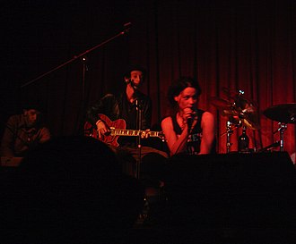 HUMANWINE performing at AS220 in 2006 Humanwine at AS220.jpg