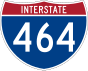 Interstate 464 işaretçisi