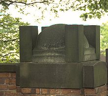 Gate post detail c. 2001. Ilkeston Grammar School - Gate Post Detail.jpg