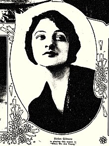 Image of 20-year-old Helen Gilmore excerpted from misc. full-page photo layout in 1-9-1921 Detroit Free Press.jpg