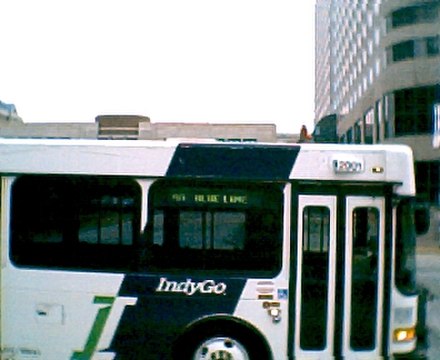 Indy Go buses will take you to any neighborhood in Indianapolis