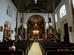 Interior view in Iglesia de la Merced