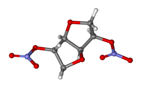 Representación de la estructura química.