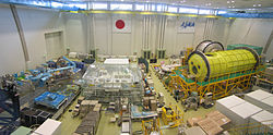 Inside the Space Station Test Building (2005) JAXA Kibo 001.jpg