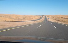 Highway crossing the Nafud desert JUBBAH 16.jpg