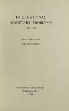 مشکلات پولی بین‌المللی
