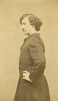 James Abbott McNeill Whistler, Paris, c.1863, albumen print by Etienne Carjat, Department of Image Collections, National Gallery of Art Library, Washington, D.C. James Abbott McNeill Whistler by Etienne Carjat.jpg