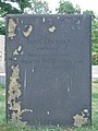 Early settler’s tombstone, Hiland Cemetery, Ross Township, Allegheny County, Pennsylvania