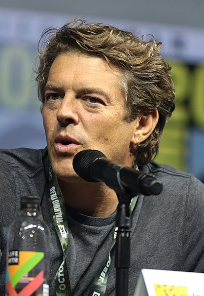 Blum at the 2018 San Diego Comic-Con