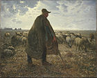 Jean-François Millet, Pasterz doglądający stada, ok. 1860-1863