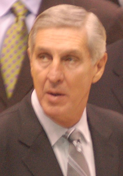 Longtime coach Jerry Sloan, who coached the Jazz over the two decades