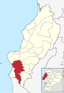 Der Kanton Jipijapa in der Provinz Manabí