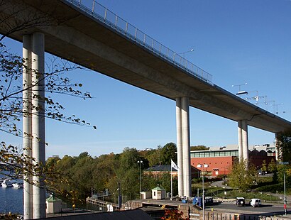 Vägbeskrivningar till Johanneshovsbron med kollektivtrafik