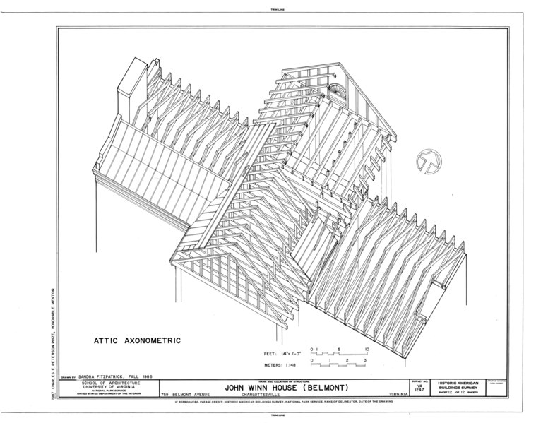 File:John Winn House, 759 Belmont Avenue, Charlottesville, Charlottesville, VA HABS VA,2-CHAR,20- (sheet 12 of 12).tif