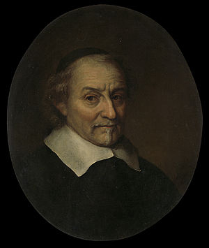 Vondel in 1665 by Philips Koninck