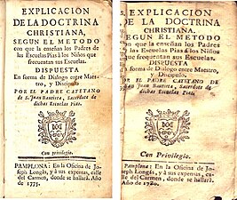 Dos ediciones (1775 y 1780) del popular "Catecismo del Padre Ramo"