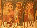 "Il bacio di Giuda" fresco, chiesa di St. Jean, Gülşehir, Cappadocia