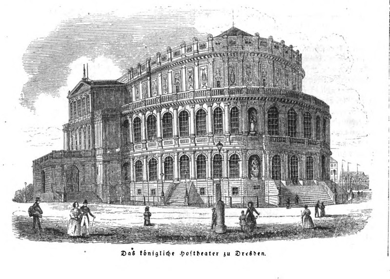 File:Königliches Hoftheater Dresden - Ill Zeitung 1843, Bd. 1, S. 12.tif