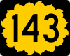 K-143 highway sign svg