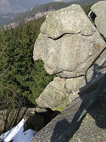 Der Alte vom Berge, Teil der Kästeklippen