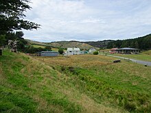 Empty sections in Kaitangata Kaitangata land and houses.jpg