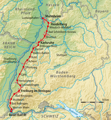 Mannheim–Karlsruhe–Basel railway