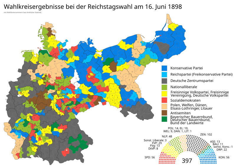 File:Karte der Reichstagswahlen 1898.svg