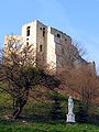 Ruins of the Castle in Kazimierz Dolny; the King extended it in the 1340s