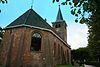 Mariakerk. Hervormde kerk en toren op kerkhof