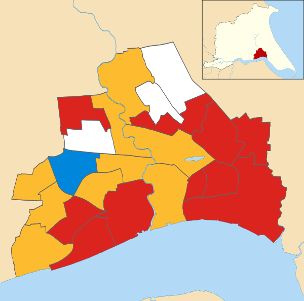 2016 local election results in Hull