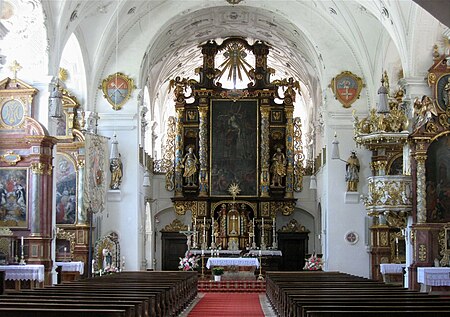 Kloster Beuerberg Stiftskirche St. Peter und Paul Eurasburg 1