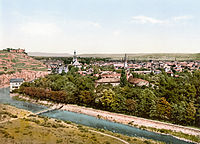 Stadtansicht um 1900