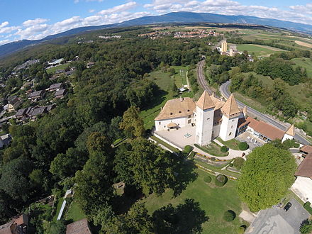 La castle. Ла-Саррас.