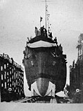 Thumbnail for File:Launch of USS Ray K. Edwards (DE-237) at the Charleston Naval Shipyard on 19 February 1944.jpg