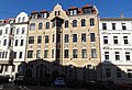 Apartment building in closed development, with restaurant