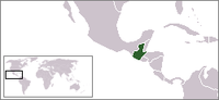 Locatie van República de Guatemala