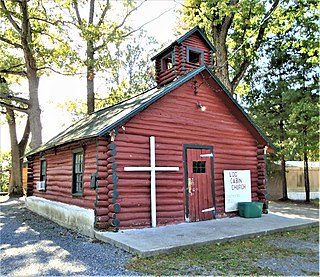 Log Cabin Church Historic church in New York, United States